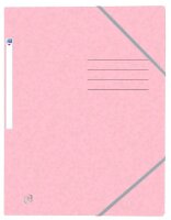 OXFORD Eckspanner TOP FILE+ DIN A4 pastell-rosa, 1 St.