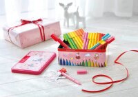 FABER-CASTELL Connector Ballerina Filzstifte farbsortiert, 33 St.
