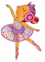 FABER-CASTELL Connector Ballerina Filzstifte farbsortiert, 33 St.