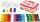 FABER-CASTELL Connector Ballerina Filzstifte farbsortiert, 33 St.
