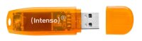 Intenso USB-Stick Rainbow Line orange 64 GB, 1 St.