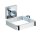 WENKO Haartrocknerhalter Quadro silber, 1 St.