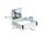 WENKO Haartrocknerhalter Quadro silber, 1 St.
