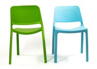 Mayer Stapelstühle myNUKE 2050 66 hellblau Kunststoff, 4 St.