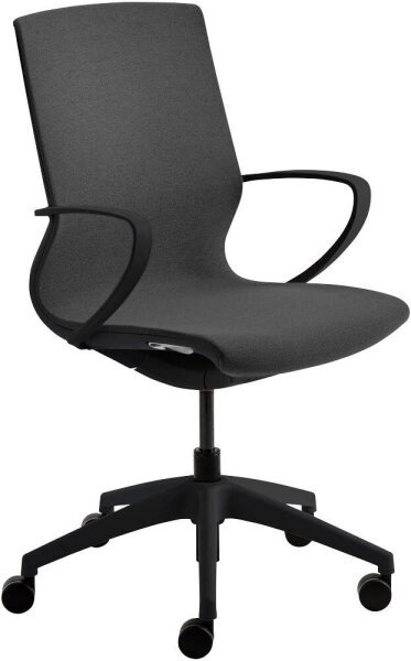 Mayer Bürostuhl myMORRIS, 2445 614 Stoff anthrazit, Gestell schwarz