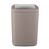 WENKO Barcelona Mülleimer 8,5 l taupe