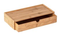 WENKO Terra Ordnungsboxen braun 28,0 x 14,0 x 6,0 cm, 2 St.