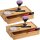 WENKO Terra Ordnungsboxen braun 28,0 x 14,0 x 6,0 cm, 2 St.