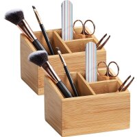 WENKO Terra Ordnungsboxen braun 12,0 x 9,0 x 8,5 cm, 2 St.