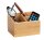 WENKO Terra Ordnungsboxen braun 12,0 x 9,0 x 8,5 cm, 2 St.