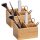 WENKO Terra Ordnungsboxen braun 12,0 x 9,0 x 8,5 cm, 2 St.