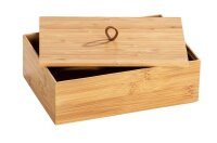 WENKO Terra L Ordnungsboxen braun 22,0 x 15,0 x 7,0 cm, 2 St.
