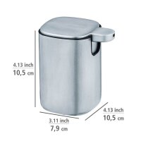 WENKO Seifenspender Alassio 24769100 silber, matt...
