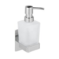 WENKO Seifenspender Genova 25404100 silber, glänzend...
