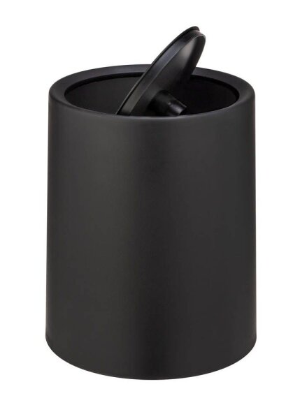 WENKO Atri Kosmetikeimer 6,0 l schwarz, 1 St.