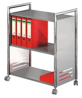 Kerkmann Bürowagen silber 3 Ebenen 70,0 x 40,0 x...