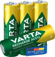 VARTA Akkus RECHARGE ACCU Power Ni-MH Mignon AA 2.600...