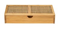 WENKO Allegre Ordnungsbox braun 28,0 x 14,0 x 6,0 cm, 1 St.
