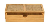 WENKO Allegre Ordnungsbox braun 28,0 x 14,0 x 6,0 cm, 1 St.