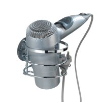 WENKO Haartrocknerhalter silber, 1 St.