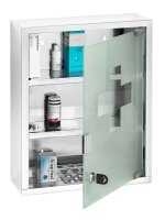 WENKO Medizinschrank ohne Norm silber