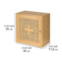WENKO Medizinschrank Allegre ohne Norm natur