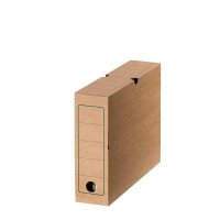 10 Cartonia Archivboxen braun 8,3 x 34,0 x 25,2 cm