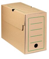 10 Cartonia Archivboxen braun 15,0 x 34,0 x 25,2 cm