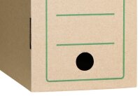 10 Cartonia Archivboxen braun 15,0 x 34,0 x 25,2 cm