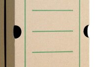 10 Cartonia Archivboxen braun 15,0 x 34,0 x 25,2 cm