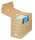 10 Cartonia Archivboxen braun 15,0 x 34,0 x 25,2 cm