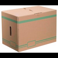 10 Cartonia Archivcontainer braun 50,2 x 35,6 x 31,0 cm