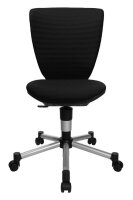 Topstar Kinderdrehstuhl Titan® Junior 3D, 71407 BI0 Stoff schwarz, Gestell silber