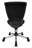 Topstar Kinderdrehstuhl Titan® Junior 3D, 71407 BI0 Stoff schwarz, Gestell silber