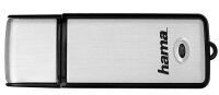 hama USB-Stick Fancy silber, schwarz 128 GB, 1 St.