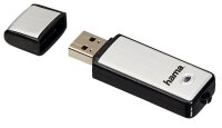 hama USB-Stick Fancy silber, schwarz 128 GB, 1 St.