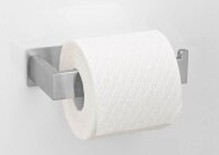 WENKO Toilettenpapierhalter Genova silber, matt