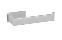 WENKO Toilettenpapierhalter Genova silber, matt