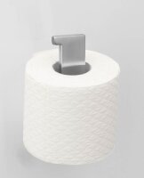 WENKO Toilettenpapierhalter Genova silber, matt