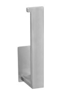 WENKO Toilettenpapierhalter Genova silber, matt