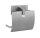 WENKO Toilettenpapierhalter Genova Shine silber, matt