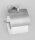 WENKO Toilettenpapierhalter Genova Shine silber, matt