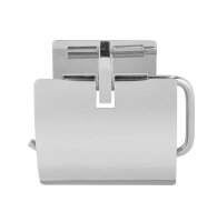 WENKO Toilettenpapierhalter Genova Shine silber, glänzend