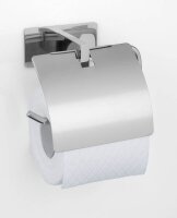 WENKO Toilettenpapierhalter Genova Shine silber, glänzend