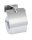 WENKO Toilettenpapierhalter Genova Shine silber, glänzend