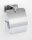 WENKO Toilettenpapierhalter Genova Shine silber, glänzend