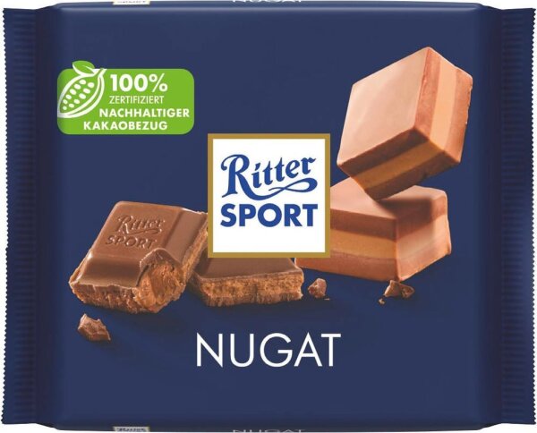 Ritter SPORT NUGAT Schokolade 100,0 g