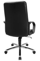 Topstar Chefsessel Premium Point 100, 7909D60 Kunstleder schwarz, Gestell chrom