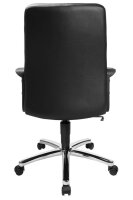 Topstar Chefsessel Premium Point 100, 7909D60 Kunstleder schwarz, Gestell chrom