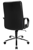 Topstar Chefsessel Premium Point 100, 7909D60 Kunstleder schwarz, Gestell chrom